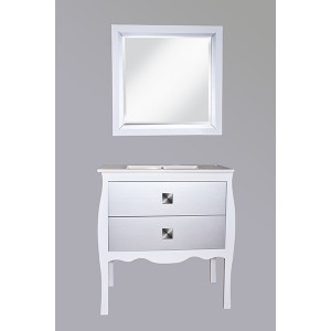 Mueble actual plata-blanco-brillo